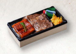 絶品うなぎ＆特選A5和牛カルビ重【お茶付き】