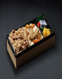 松茸＆特選A5和牛のすき焼き重【お茶付き】