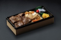 松茸＆特選A5和牛カルビ重【お茶付き】