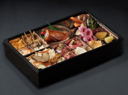 松茸＆A5和牛の肉寿司＆絶品うなぎ弁当【お茶付き】